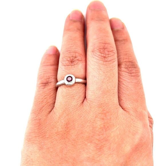 James Avery 925 Remembrance Birthstone Ring - Picture 7 of 9